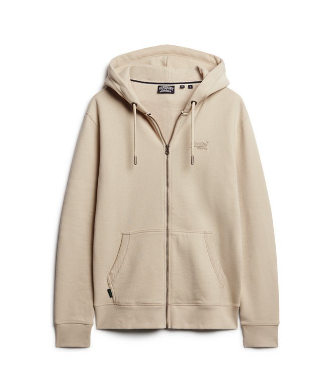 Essential Logo Zip Kapuzenpullover Essential Logo Zip Kapuzenpullover