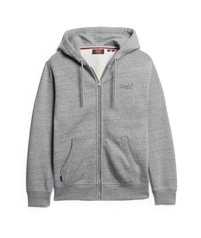 Essential Logo Zip Kapuzenpullover Essential Logo Zip Kapuzenpullover