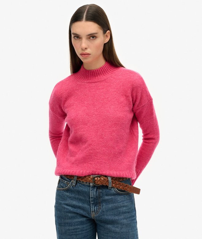 Essential Pullover mit Stehkragen Essential Pullover mit Stehkragen