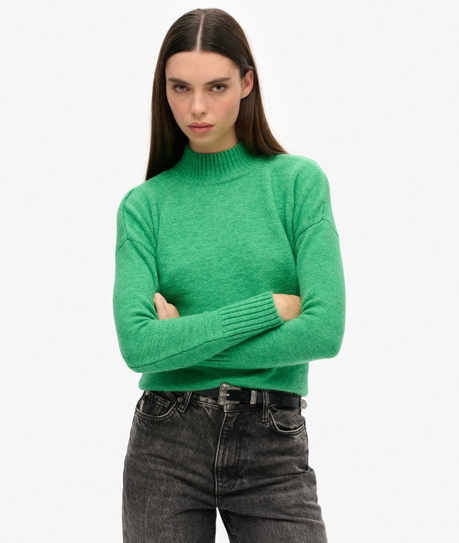 Essential Pullover mit Stehkragen Essential Pullover mit Stehkragen