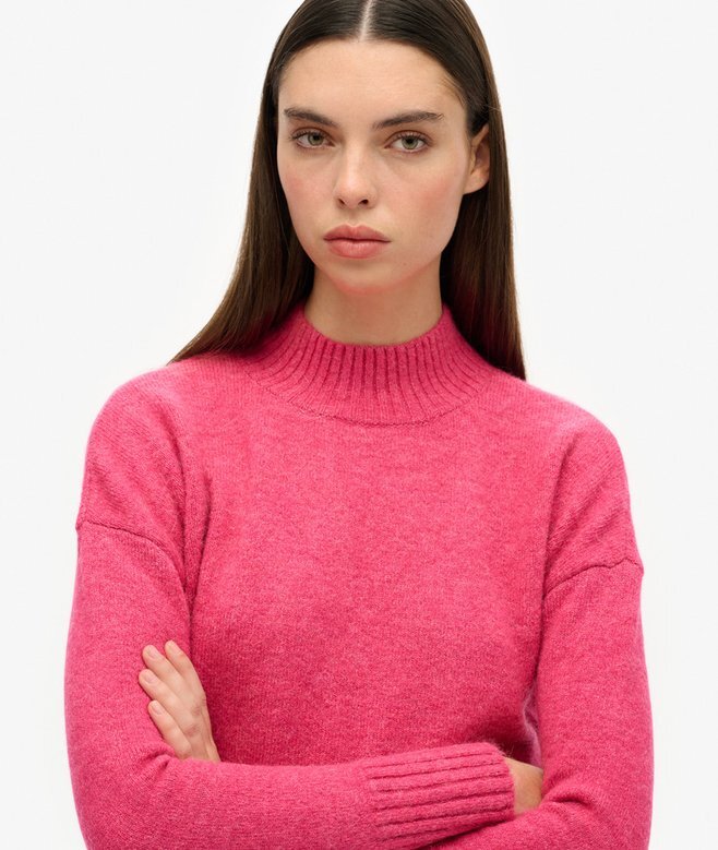 Essential Pullover mit Stehkragen Essential Pullover mit Stehkragen