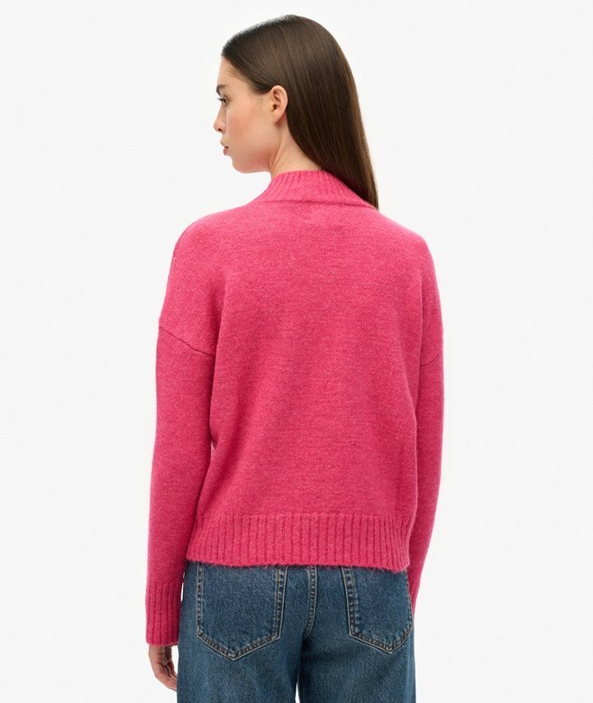 Essential Pullover mit Stehkragen Essential Pullover mit Stehkragen