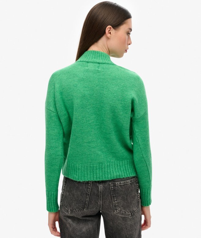 Essential Pullover mit Stehkragen Essential Pullover mit Stehkragen