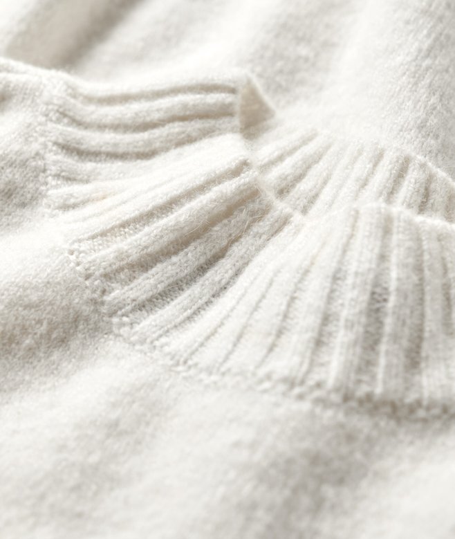Essential Pullover mit Stehkragen Essential Pullover mit Stehkragen
