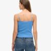 Essential Rib Lace Cami Top aus Organic Cotton