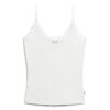 Essential Rib Lace Cami Top aus Organic Cotton