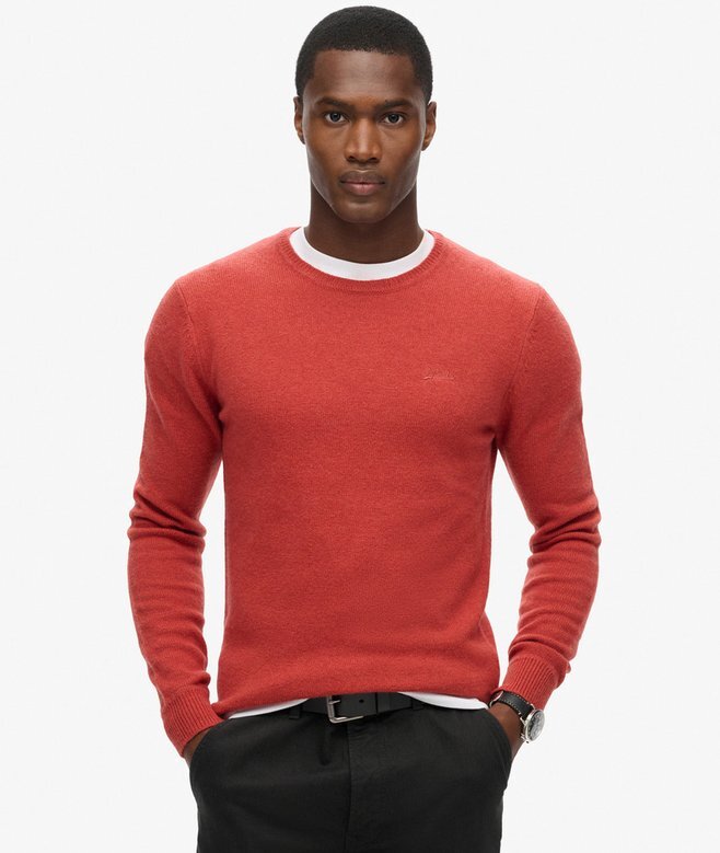 Essential Slim Fit Crew-Pullover Essential Slim Fit Crew-Pullover