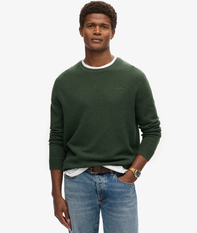 Essential Slim Fit Crew-Pullover Essential Slim Fit Crew-Pullover