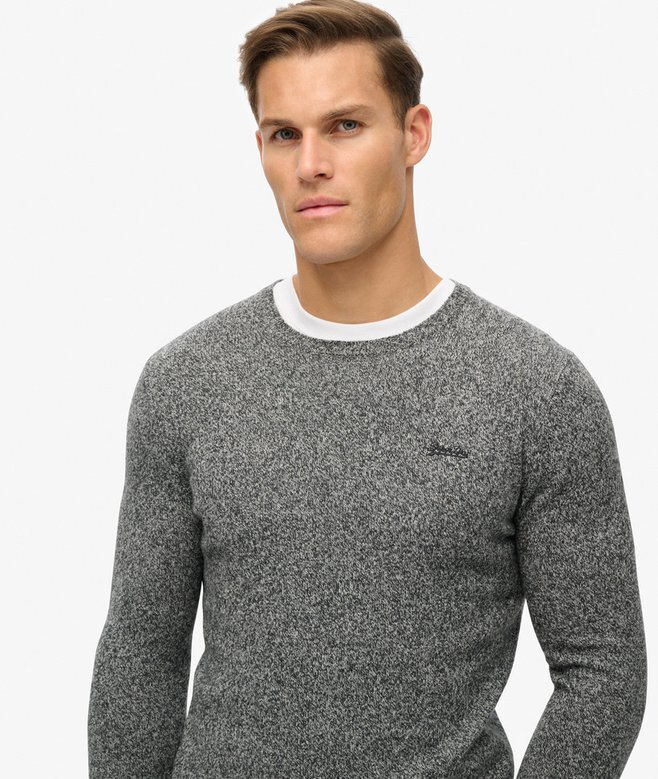 Essential Slim Fit Crew-Pullover Essential Slim Fit Crew-Pullover