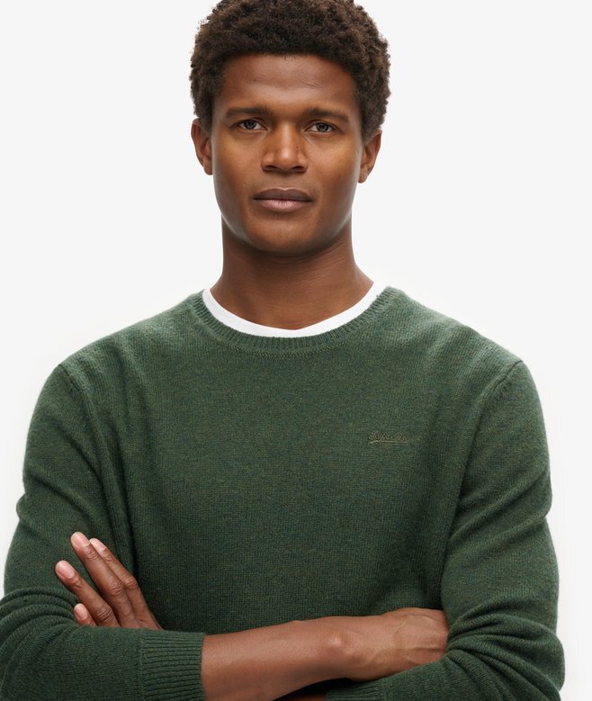Essential Slim Fit Crew-Pullover Essential Slim Fit Crew-Pullover