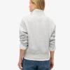 Essential Sweatshirt mit halbem Reißverschluss