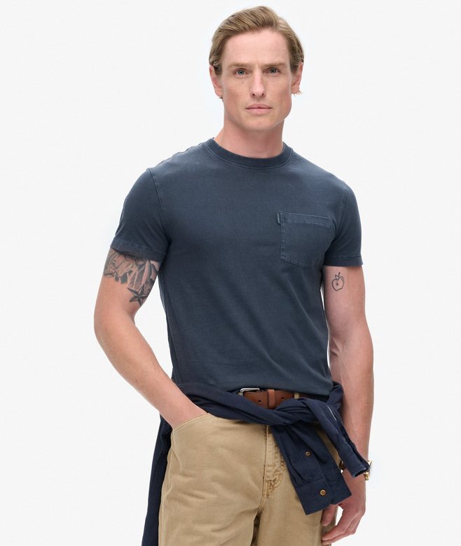 Essential Washed Pocket T-Shirt Essential Washed Pocket T-Shirt