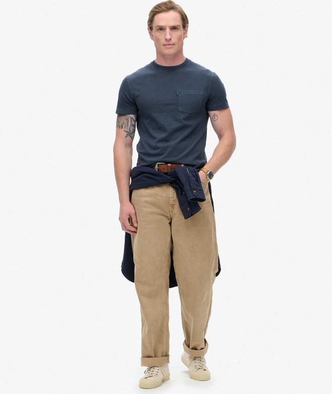Essential Washed Pocket T-Shirt Essential Washed Pocket T-Shirt