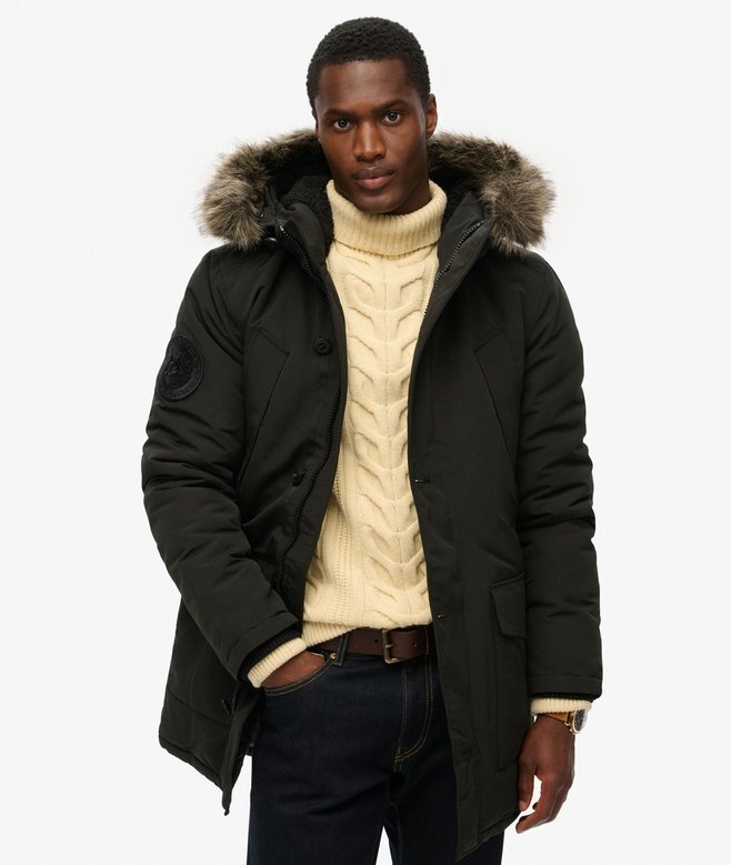 Everest Hooded Parka aus Kunstfell Everest Hooded Parka aus Kunstfell