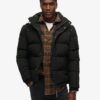 Everest kurze Hooded Puffer-Daunenjacke Everest kurze Hooded Puffer-Daunenjacke