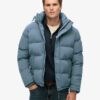 Everest kurze Hooded Puffer-Daunenjacke Everest kurze Hooded Puffer-Daunenjacke