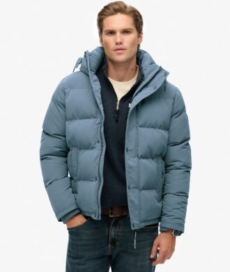 Everest kurze Hooded Puffer-Daunenjacke Everest kurze Hooded Puffer-Daunenjacke