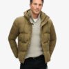 Everest kurze Hooded Puffer-Daunenjacke Everest kurze Hooded Puffer-Daunenjacke