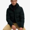 Everest kurze Hooded Puffer-Daunenjacke Everest kurze Hooded Puffer-Daunenjacke