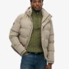 Everest kurze Hooded Puffer-Daunenjacke Everest kurze Hooded Puffer-Daunenjacke