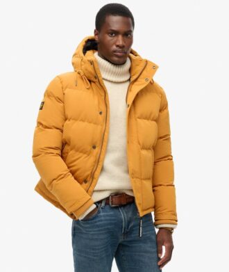 Everest kurze Hooded Puffer-Daunenjacke Everest kurze Hooded Puffer-Daunenjacke