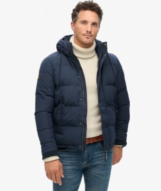 Everest kurze Hooded Puffer-Daunenjacke Everest kurze Hooded Puffer-Daunenjacke