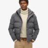 Everest kurze Hooded Puffer-Daunenjacke Everest kurze Hooded Puffer-Daunenjacke