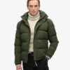 Everest kurze Hooded Puffer-Daunenjacke Everest kurze Hooded Puffer-Daunenjacke