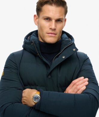 Everest kurze Hooded Puffer-Daunenjacke Everest kurze Hooded Puffer-Daunenjacke