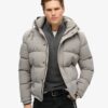 Everest kurze Hooded Puffer-Daunenjacke Everest kurze Hooded Puffer-Daunenjacke