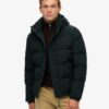 Everest kurze Hooded Puffer-Daunenjacke Everest kurze Hooded Puffer-Daunenjacke