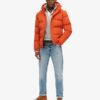 Everest kurze Hooded Puffer-Daunenjacke Everest kurze Hooded Puffer-Daunenjacke