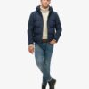 Everest kurze Hooded Puffer-Daunenjacke Everest kurze Hooded Puffer-Daunenjacke