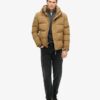 Everest kurze Hooded Puffer-Daunenjacke Everest kurze Hooded Puffer-Daunenjacke