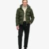 Everest kurze Hooded Puffer-Daunenjacke Everest kurze Hooded Puffer-Daunenjacke