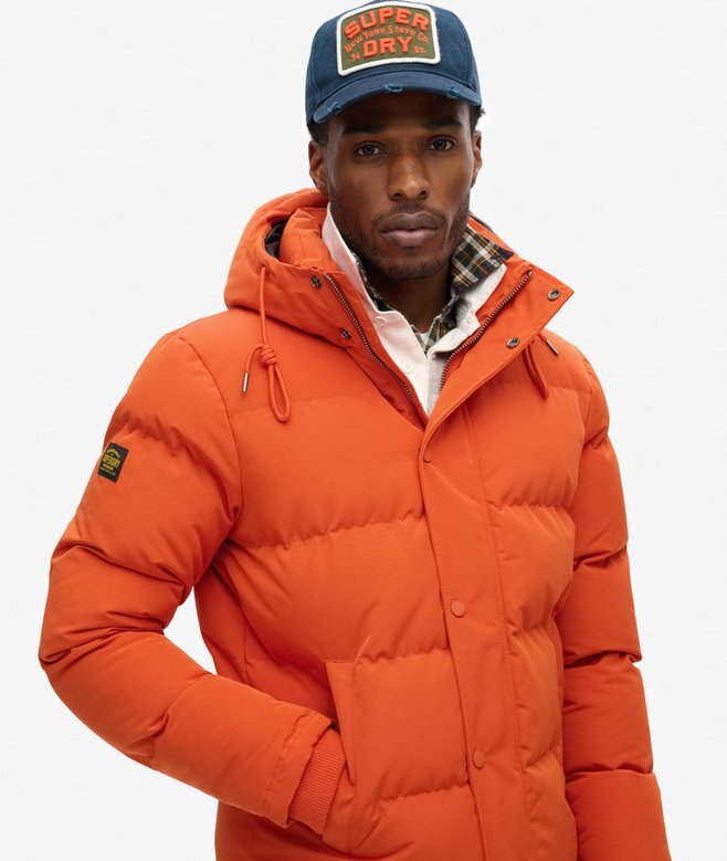 Everest kurze Hooded Puffer-Daunenjacke Everest kurze Hooded Puffer-Daunenjacke