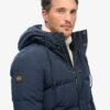 Everest kurze Hooded Puffer-Daunenjacke Everest kurze Hooded Puffer-Daunenjacke