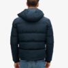 Everest kurze Hooded Puffer-Daunenjacke Everest kurze Hooded Puffer-Daunenjacke