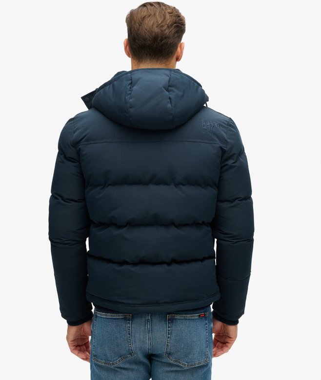 Everest kurze Hooded Puffer-Daunenjacke Everest kurze Hooded Puffer-Daunenjacke
