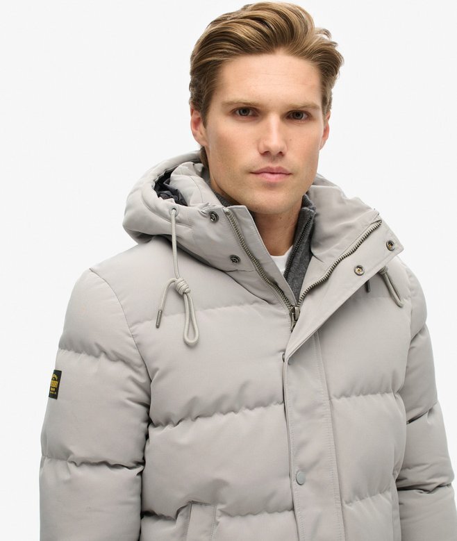 Everest kurze Hooded Puffer-Daunenjacke Everest kurze Hooded Puffer-Daunenjacke