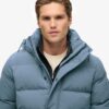 Everest kurze Hooded Puffer-Daunenjacke Everest kurze Hooded Puffer-Daunenjacke