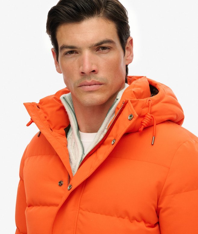 Everest kurze Hooded Puffer-Daunenjacke Everest kurze Hooded Puffer-Daunenjacke