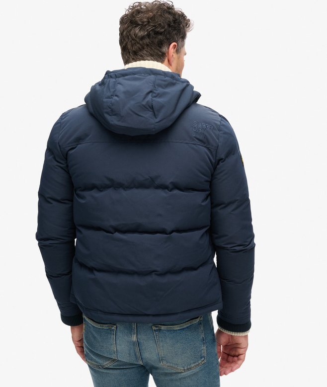 Everest kurze Hooded Puffer-Daunenjacke Everest kurze Hooded Puffer-Daunenjacke