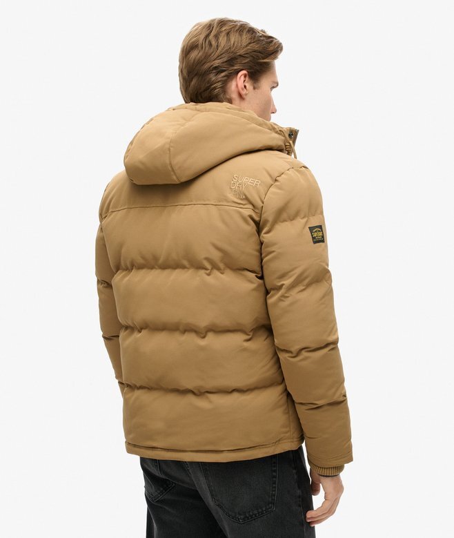 Everest kurze Hooded Puffer-Daunenjacke Everest kurze Hooded Puffer-Daunenjacke