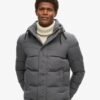 Everest kurze Hooded Puffer-Daunenjacke Everest kurze Hooded Puffer-Daunenjacke
