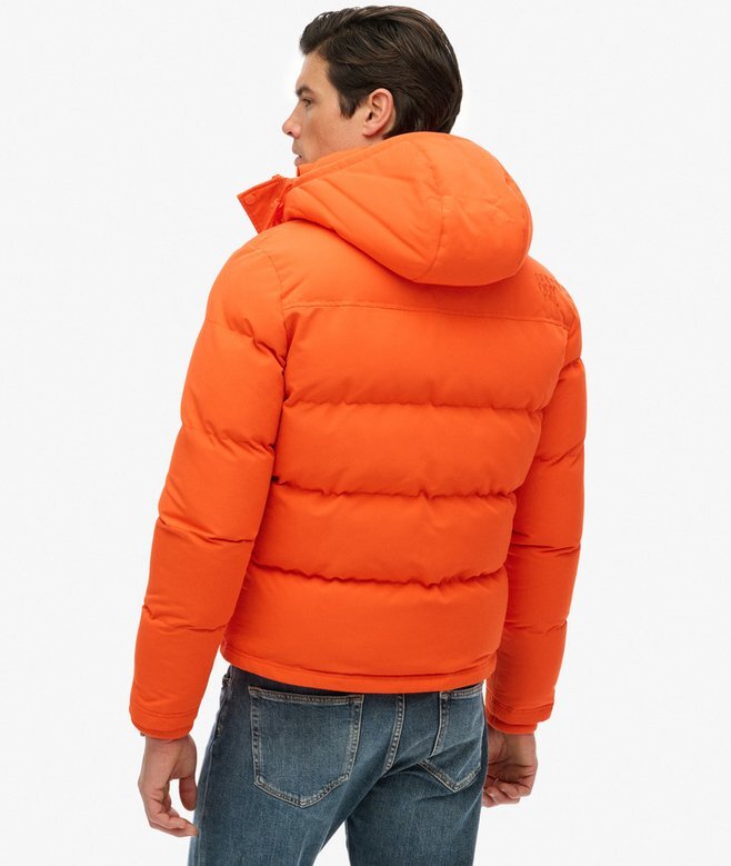 Everest kurze Hooded Puffer-Daunenjacke Everest kurze Hooded Puffer-Daunenjacke