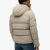 Everest kurze Hooded Puffer-Daunenjacke Everest kurze Hooded Puffer-Daunenjacke