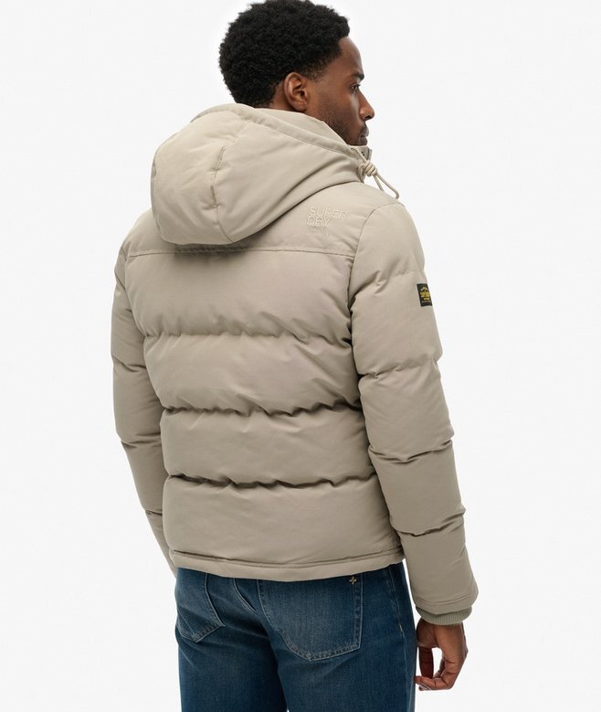 Everest kurze Hooded Puffer-Daunenjacke Everest kurze Hooded Puffer-Daunenjacke