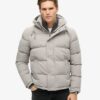 Everest kurze Hooded Puffer-Daunenjacke Everest kurze Hooded Puffer-Daunenjacke