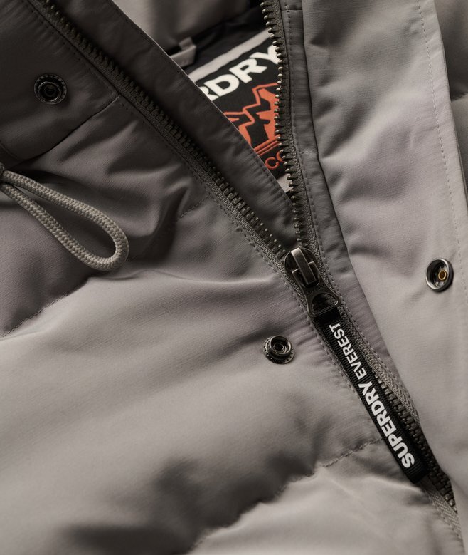 Everest kurze Hooded Puffer-Daunenjacke Everest kurze Hooded Puffer-Daunenjacke
